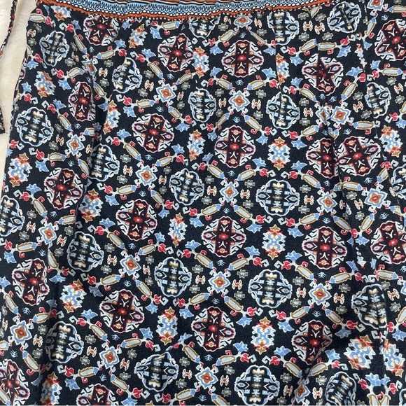J Jill Pants Womens Boho Pull On Ankle Classic Resort Tapered patterned small - Picture 4 of 9